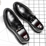 hn8Uus saabumine Luksuslik Itaalia Br&auml;nd Meeste Nahast Madalad Kingad Meeste Briti Brogue Ametlikud &Auml;ri Oxfords Kingad Meestele 38 must