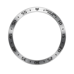 Metallist raamir&otilde;ngas Samsung Galaxy Watch 6 Classic 47mm 43mm 46mm 42mm jaoks Aja/kiiruse skaalaga Kaitsekate Watch 6/5/4 40mm 44mm Galaxy4 classic 46mm gray