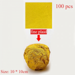 100 tk Ruudukujulised kullast alumiiniumfooliumist kommipaberid kommi- ja &scaron;okolaadipaberid peo pulmade s&uuml;nnip&auml;evaks j&otilde;ulutarvikud