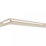 Vent Cover LUFT nurga parem 40x80x9 kreem Slim