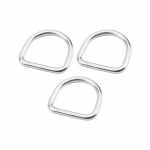 3 tk D r&otilde;ngad pandlad kujuga pandla poolringikujulised kinnitused seljakottide, kottide r&otilde;ngaste, lemmikloomade jaoks 6mmx4.4cmx3.2cm