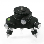 Lasertaseme statiivi kronsteini aluse kraadi p&ouml;&ouml;rlev peenreguleerimine peenh&auml;&auml;lestus meetri statiivi alus Lasertaseme hoidiku t&ouml;&ouml;riist CHINA