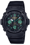 Radio Solar TEAL JA PRUUN V&Auml;RVI seeria must [Casio] G-Shock AWG-M100RC-1AJF meeste black