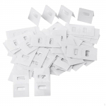 60x Vertical Blind Repair Tabs Easy to Use Fixer Replacement Slats for Study Room