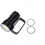 3.7V 28800Lm LED Fotograafia Sukeldumine 80m Taskulamp T&otilde;rvik koos Kinnitusklambri Alusega