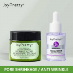 N&auml;o vananemisvastane komplekt, poore kahanev n&auml;okreem ja Centella Asiatica kortsude eemaldamise seerum toitev sile n&auml;onaha hoolduskomplekt Set roheline