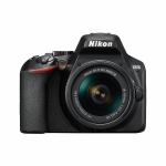 Nikon D3500 DSLR-kaamera + AF-P DX 18-55mm f/3.5-5.6G VR objektiiv must