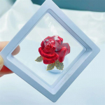 Temperament Red Rose Pross Tippklassi &uuml;likond Aksessuaarid Pins Disain Prossid