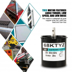 AC220V 28W Miniatuur P&uuml;simagnetiga S&uuml;nkroonmootor CWCCW(5 p&ouml;&ouml;ret minutis)