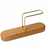 Puidust kohvifiltri hoidik ventilaatorikujulisele V-kujulisele filtrihoidikule Kodukohvitarvikud Barista t&ouml;&ouml;riistad