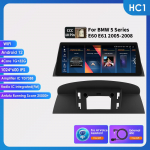 Ossuret 2din Android Auto Raadio Multimeedia Video M&auml;ngija BMW 5. seeriale E60 E61 E63 E64 3. seeriale E90 E91 E92 E93 Stereo GPS Intelligentne Carplay 4G RDS HC1 1G 32G AI