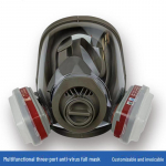 6800 T&auml;isn&auml;omask: Kemikaali-, v&auml;rvipihusti- ja tolmukaitse multifunktsionaalse liidesega