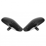 Mootorratta k&auml;ekaitsmed K&uuml;lma tuule deflektor Kilp K&auml;ekaitse Kilp Kukkumiskaitse Harley Honda Yamaha Suzuki Chopper jaoks must