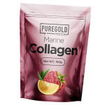Merekollaagen C-vitamiini ja tsingiga, Marine Collagen, Pure Gold (68618001) 150g Lemonade