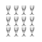 10ml/15ml 12 tk Viinapokaali ViskiKlaasi Luksuslik Baijiu Karikas Joogin&otilde;ud L&auml;bipaistev K&otilde;rge Jala ja Korgiga Veiniklaas Peened Kingitused 12pcs