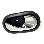 For Renault Clio 3 Hb 2009 2012 Front Door Interior Opening Handle Right Black Handle Nickel Plated 806701730R
