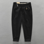 Kevad S&uuml;gis Meeste Puuvillased Vintage &Uuml;hev&auml;rvilised Cargo P&uuml;ksid Mood Helme Disain Streetwear P&uuml;ksid Meeste R&otilde;ivad 38 must