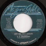 7-tollise plaadi J.J. JACKSON / J.J. JACKSON'S FUNKY - Let Me Try Again 5N325 Magna-Glide 1975 USA Soul/Funk Kasutatud