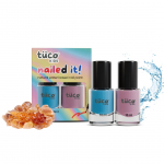 Tuco&reg; Kids Water Based Safe Nail Polish for girls | Easy to Peel Off, Non Toxic, Natural & Safe for Kids | Pack of 2x10ml | Blue & Pink