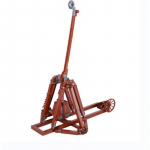 MOC Keskaja Ehitusklotside Komplekt Rippuv Puur Giljotiin Loss Purskkaev L&otilde;ke Telk Teadetetahvel H&auml;rjavanker Vanker Kingitus M&auml;nguasi