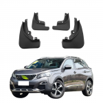 4TK Auto porilapatsid Pritsmekaitsmed Porikaitsmed Auto porilapatsid &Uuml;hilduvad Peugeot 3008 Mk2 GT 2017 2018 2019 BZ-03 must