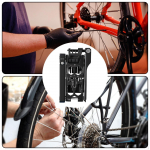 Bike Multi Tool 38 in 1 Repair Kit with 7 Interchangeable Attractive Bit Compact Hex Wrench Chain