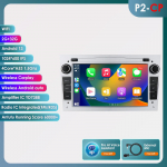 Hizpo Android 14 Autoraadio DSP Traadita Carplay Auto Opel Astra H J 2004 Vectra Vauxhall Antara Zafira Corsa C D Vivaro Meriva Veda jaoks S P2CP 4Core 2G 32G AI