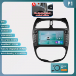 Ossuret Intelligent 7862 Android Auto raadiom&auml;ngija Peugeot 206 206CC 206SW 2000 -2008 jaoks Auto stereo Multimeedia Heli Traadita Carplay 7-tolline pea&uuml;ksus A P1 4Core 1G 32G
