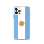 Coque T&eacute;lephone Drapeau Argentine &ndash; iPhone 12 Pro