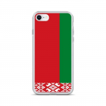 Coque iPhone - Bi&eacute;lorussie - iPhone 8 - Silikoonist supp - Disain - Maksimaalne kaitse