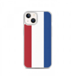 Coque iPhone &ndash; Drapeau Pays-Bas &ndash; iPhone 13 &ndash; Souple &ndash; Mitmev&auml;rviline &ndash; Vertikaalne