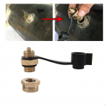 M22 to M16 Take Air Universal, Convenient, Parts Reliability Accessories Tank Connector for