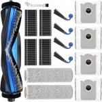 Ecovacs X9Pro Omni/Deebot X9 Pro pehme harjastega rullik, tolmukott, k&uuml;lgmine hari, filter Asendatav robot tolmuimeja varuosa