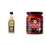 5:15 PM Tahini 300g Valge Tahinipasta Hummuse, Salatikastmete jaoks | 5:15 PM Gochujang Korea pasta, V&uuml;rtsikas punane t&scaron;illipipra pasta (200g)