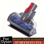 Sassis&otilde;lmedevastane mini mootoriga harjapea Dyson V7 V8 V10 V11 V15 tolmuimeja osa, sobib diivanitele, vooditele, autoistmetele 1set