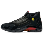 Air Jordan 14 Retro Last Shot 2018 Meeste Tossud Must Varsity-Punane 487471-003 42.5