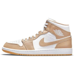 Air Jordan 1 Mid Tan Gum Meeste Tennised Valge 554724-271 41