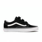 Vans Old Skool Takjapaelad Suede Unisex Tossud Must True-White VN0A3D29OIU 44.5