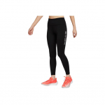 Nike Dri-FIT Epic Fast Tr&uuml;kitud Kirjadega Keskmise K&otilde;rgusega Leggingsid Naistele Leggingsid Must DQ6331-011 S