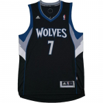 Adidas X NBA Minnesota Timberwolves Swingman Fan Edition Korvpallis&auml;rk Meeste s&auml;rk Must 7912A-3A7-K91517 S