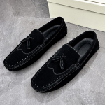 Moodsad lamedad kingad Meeste v&auml;lisjalan&otilde;ud Meeste vabaajajalatsid Moodsad meeste kingad K&auml;sit&ouml;&ouml; seemisnahast 2025 Uued nahast meeste loaferid Mokassiinid Slip-on Meeste 48 khaki