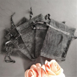 25/50 Pcs/lot White Drawstring Organza Bag Small Pouches Jewelry Package Bags Christmas Wedding Packaging Gift Bags 6 sizes 6Z 10x15cm&25pcs