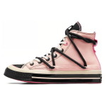 Converse 1970ndad Magusad Lahedad V&auml;rviplokid Topeltpaelad K&otilde;rge S&auml;&auml;rega L&otilde;uendikingad Unisex Tossud Roosa A09541C 35