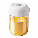 Elektriline Muna Segamise Tass Suure Mahutavusega Kaasaskantav Juhtmevaba Automaatne Segamistass Mitmeotstarbeline Suure Kiirusega Kohvi Piima Valkupulbri Segamise Tass valge