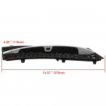 Auto esiosa alumise kaitseraua iluv&otilde;re ja liistude komplekt Bmw 5 F10 F11 2010-13 51117231860 jaoks