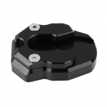 Motorcycle Anti skid Side Stand Enlarger Extension Pad Plate for Yamaha Nmax155 XMAX 300 Black must