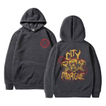 Streetwear Rapper City Morgue Prindiga Huppar Mehed Naised Hip Hop Harajuku Dressipluus Zillakami Sosmula Hupparid Vintage Pealmine Huppar S black