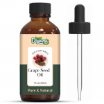 Orgaaniline Zing Viinamarjaseemne (Vitis Vinifera) &Otilde;li | Puhas ja looduslik baas&otilde;li nahahoolduseks, juuksehoolduseks ja massaažiks - 30 ml
