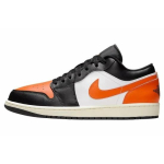 Air Jordan 1 Low Shattered Backboard 553558-081 Meeste suurus EU 44.5 must/oranž