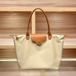 Suure mahutavusega lihtne poekott, Trendikas ja lihtne &uuml;hekordse rihmaga kott, Moekas ja retro crossbody kott Small aprikoosi